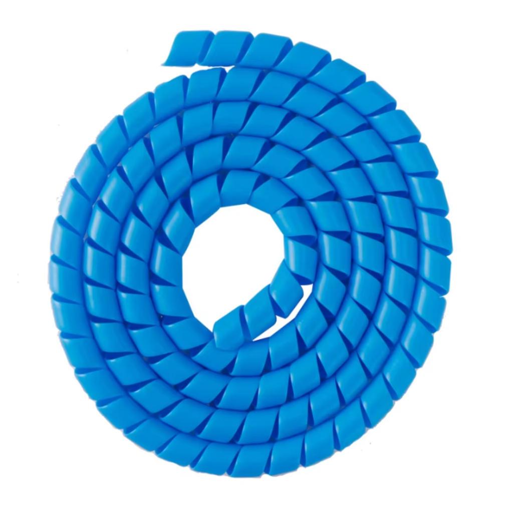 Gaine de protection bleu 200 cm