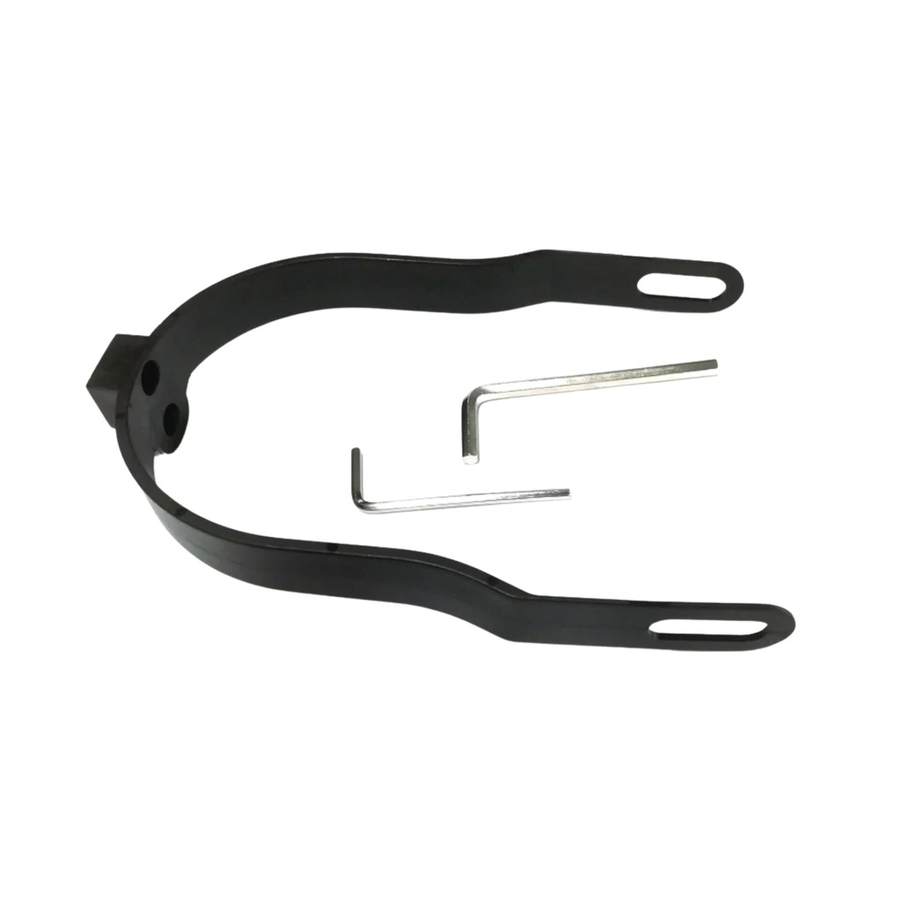 Support de garde boue arrière   M365/PRO (Universel 8  pouces 10 pouces) NOIR avec outil