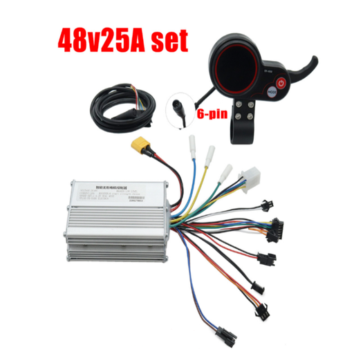 [RSP06017001] Kit contrôleur 48V25Ah + écran 6 broches TF-100 + câble principal