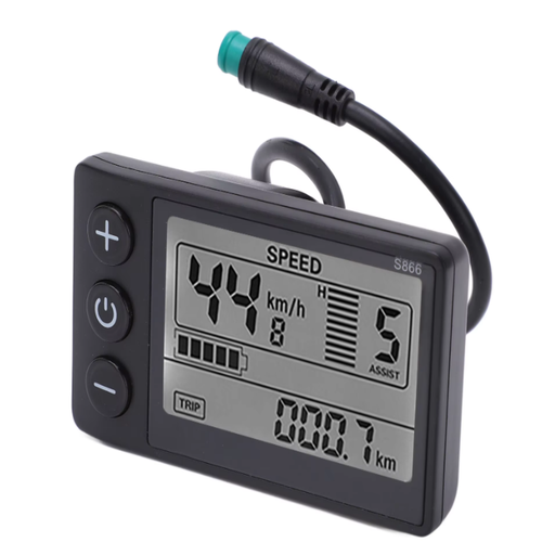 [RSP08022001] Display S866 48V avec prise étanche à 5 broches 30 cm