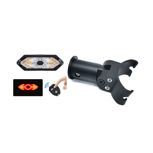 [RSP10001001] Support + feu de direction en flèche pour M365 / Pro / 1S / Essential / Pro2 / MI3 ES1 ES2 ES4
