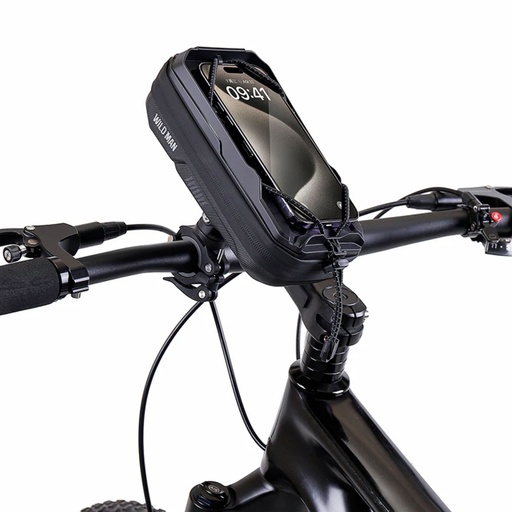 [RSP200301] Support sacoche téléphone noir