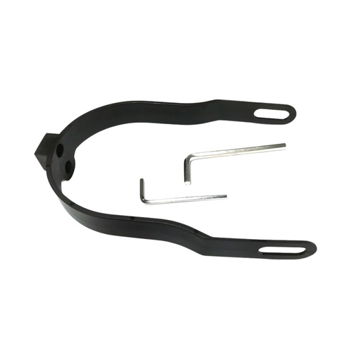 [RSP100013001] Support de garde boue arrière   M365/PRO (Universel 8  pouces 10 pouces) NOIR avec outil