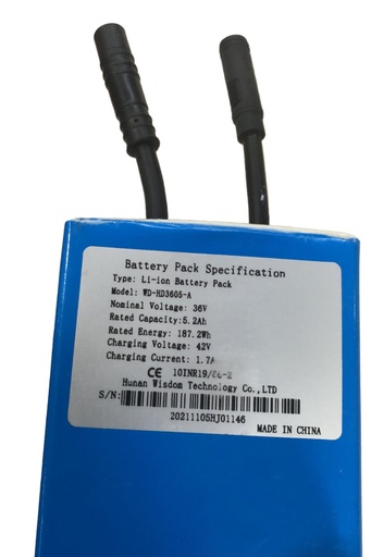 [RSP1403001] Batterie Pure - 36V 5.2Ah